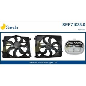 Compre Motor eléctrico, ventilador do radiador de SANDO online para Talisman Grandtour (KP_) a preços moderados
