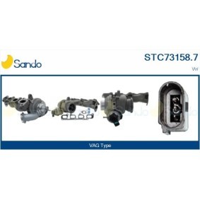 Drosselklappenstutzen STB71017.1 von SANDO günstig für 537,91 € online kaufen