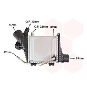 Compre Intercooler da VAN WEZEL 30014721 a um preço baixo por 248,33 €