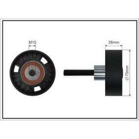 Umlenk- / Führungsrolle, Keilrippenriemen 359-55 SC von CAFFARO günstig für 22,01 € online kaufen