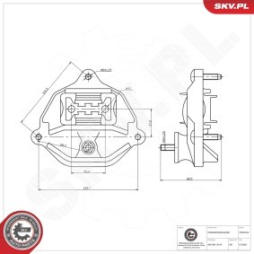 Compre Suspensão, caixa de velocidades automática da ESEN SKV 75SKV818 a um preço baixo por 43,91 €