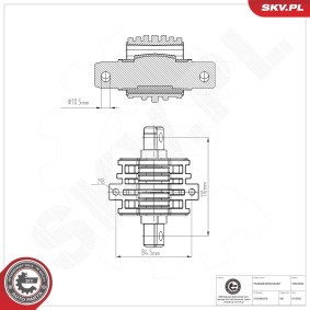 Compre Suspensão, caixa de velocidades da ESEN SKV 75SKV826 a um preço baixo por 21,57 €