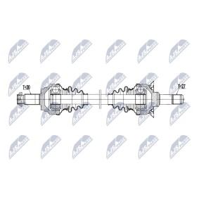 Antriebswelle NPW-BM-232 von NTY günstig für 151,55 € online kaufen