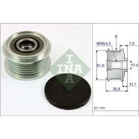 Compre Roda livre do alternador da INA 535 0022 10 a um preço baixo por 33,45 €