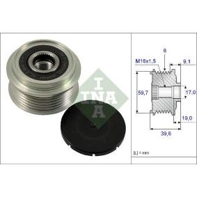 Compre Roda livre do alternador da INA 535 0065 10 a um preço baixo por 25,58 €