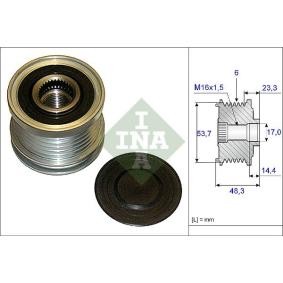 Compre Roda livre do alternador da INA 535 0204 10 a um preço baixo por 40,90 €