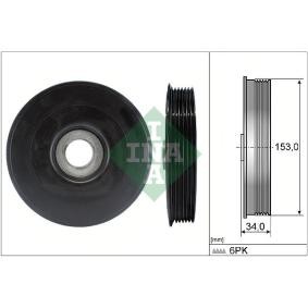 Compre Polia da cambota de INA online para Fiesta Mk5 Sedan (JAS, JBS) a preços moderados