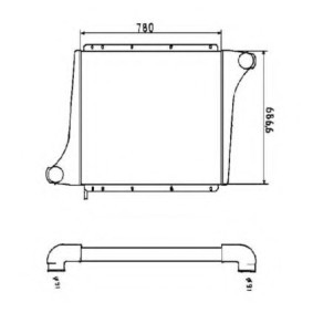 Köp Intercooler av NRF 30825 till det låga priset 9826,41 kr