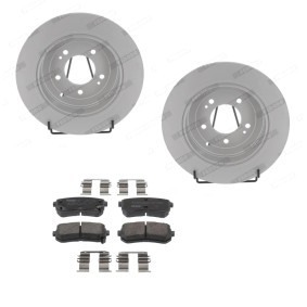 Acquista Kit dischi e pastiglie da FERODO FRD3405N0080 a buon mercato per soli 133,25 €