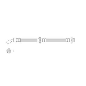 Compre Tubo flexível de travão da K&K FT0380 a um preço baixo por 22,82 €