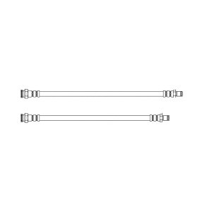 Achetez des Flexible de frein K&K FT1791 à prix pour 16,14 €