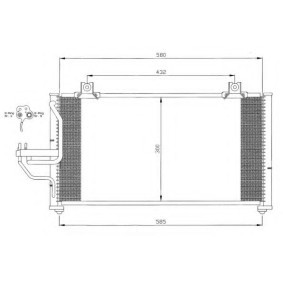 Compre Condensador, ar condicionado da NRF 35397 a um preço baixo por 64,34 €