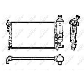 Comprar Radiador, refrigeración del motor de NRF 50434 a bajo precio de 73,22 €