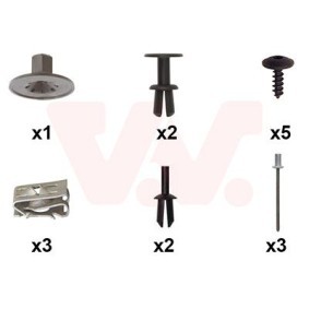 Comprar Kit de montaje, guardabarros de VAN WEZEL 0335796 a bajo precio de 18,48 €