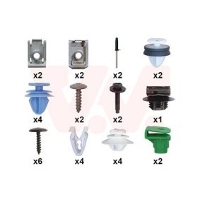 Compre Kit de montagem, pára-choques da VAN WEZEL 0989793 a um preço baixo por 36,53 €