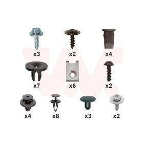 Compre Suporte pára-choques de VAN WEZEL online para Fiesta Mk6 Van a preços moderados