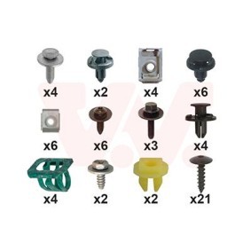 Comprar Kit de montaje, parachoques de VAN WEZEL 3336794 a bajo precio de 70,66 €