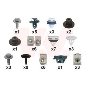 Compre Kit de montagem, guarda-lamas da VAN WEZEL 3722796 a um preço baixo por 70,61 €