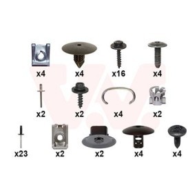 Comprar Kit de montaje, parachoques de VAN WEZEL 4415794 a bajo precio de 84,87 €