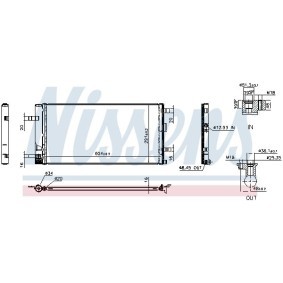 Compre Condensador de ar condicionado de NISSENS online para Kauai Caixa/SUV (OS, OSE, OSI) a preços moderados