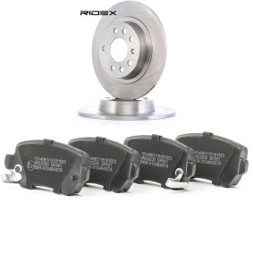 Achetez des Kit disque et plaquette de frein de chez RIDEX en ligne pour Zafira B (A05) à prix modérés