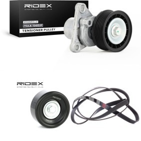 Comprar Juego de correas trapeciales poli V de RIDEX 542R1321 a bajo precio de 77,88 €