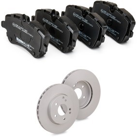 Compre Kit de travões da RIDEX PLUS 3405B0077P a um preço baixo por 106,92 €