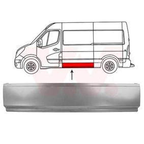 Acquista Sponda laterale da VAN WEZEL online per Interstar Van (X62B) a prezzi moderati