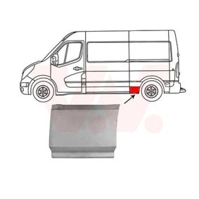 Acquista Sponda laterale da VAN WEZEL online per Interstar Van (X62B) a prezzi moderati