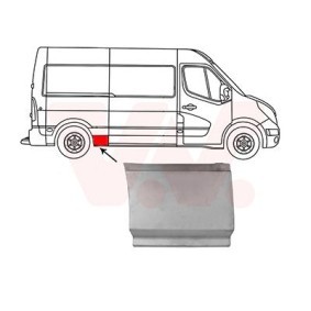 Acquista Sponda laterale da VAN WEZEL online per Interstar Van (X62B) a prezzi moderati