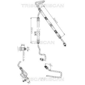 Compre Tubo hidráulico, direcção da TRISCAN 8516 23002 a um preço baixo por 90,27 €