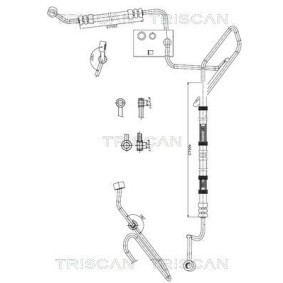 Acquista Flessibile idraulica, Sterzo da TRISCAN 8516 29045 a buon mercato per soli 146,18 €