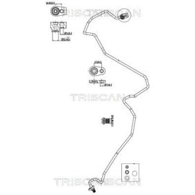 Acquista Tubo aria condizionata da TRISCAN online per Fiesta Mk6 Van a prezzi moderati