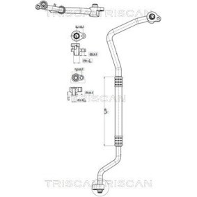 Compre Conduta de alta / baixa pressão, ar condicionado da TRISCAN 9010 16031 a um preço baixo por 56,71 €