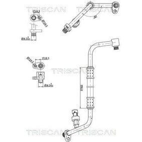 Compre Conduta de alta / baixa pressão, ar condicionado da TRISCAN 9010 24019 a um preço baixo por 97,72 €