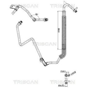 Acquista Condotto d. bassa / alta pressione, Climatizzatore da TRISCAN 9010 28020 a buon mercato per soli 73,41 €