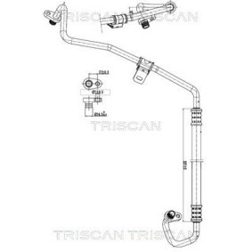 Compre Tubos de ar condicionado de TRISCAN online para C4 Spacetourer Van / Carrinha (3D_) a preços moderados
