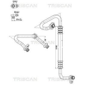 Acquista Condotto d. bassa / alta pressione, Climatizzatore da TRISCAN 9010 28074 a buon mercato per soli 58,38 €