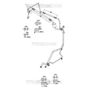 Acquista Condotto d. bassa / alta pressione, Climatizzatore da TRISCAN 9010 28089 a buon mercato per soli 202,46 €