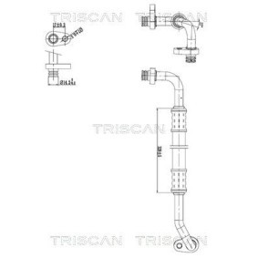 Compre Tubos de ar condicionado de TRISCAN online para C4 Grand Picasso I (UA_) a preços moderados
