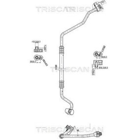 Achetez des Tuyau de clim de chez TRISCAN en ligne pour up! 3/5 portes (121, 122, BL1, BL2, BL3, 123) à prix modérés
