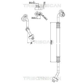 Acquista Tubo aria condizionata da TRISCAN online per Ibiza IV Sportcoupe (6J, 6P) a prezzi moderati