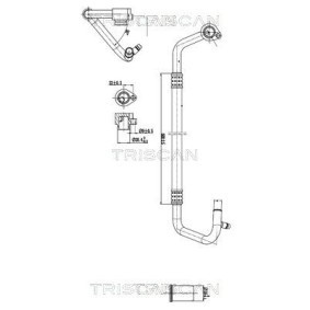 Compre Conduta de alta / baixa pressão, ar condicionado da TRISCAN 9010 29022 a um preço baixo por 130,95 €