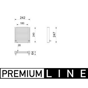 Compre Radiador de MAHLE ORIGINAL online para 8 Coupé (G15, F92) a precios moderados