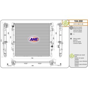 Compre Radiador de AHE online para 5 Sedan (G60) a preços moderados
