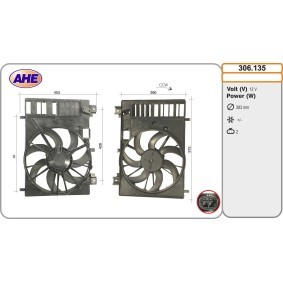 Kühlerlüfter 306.135 von AHE günstig für 291,08 € online kaufen