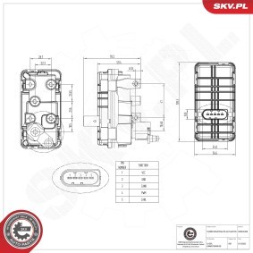 Achetez des Électrovanne de turbo ESEN SKV 95SKV499 à prix pour 102,50 €