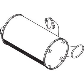 Mittelschalldämpfer 50337 von DINEX günstig für 281,75 € online kaufen