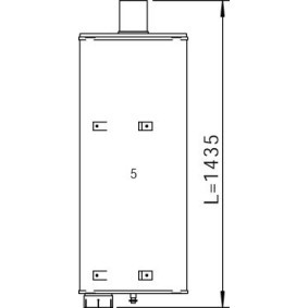 Compre Panela de escape central / traseira da DINEX 50499 a um preço baixo por 1120,71 €