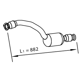 Katalysator 62312 von DINEX günstig für 432,17 € online kaufen